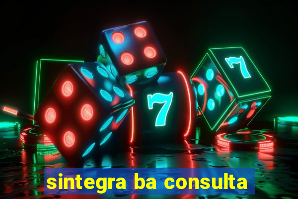 sintegra ba consulta